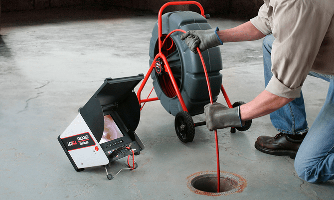 Video Pipe Inspection in Englevale