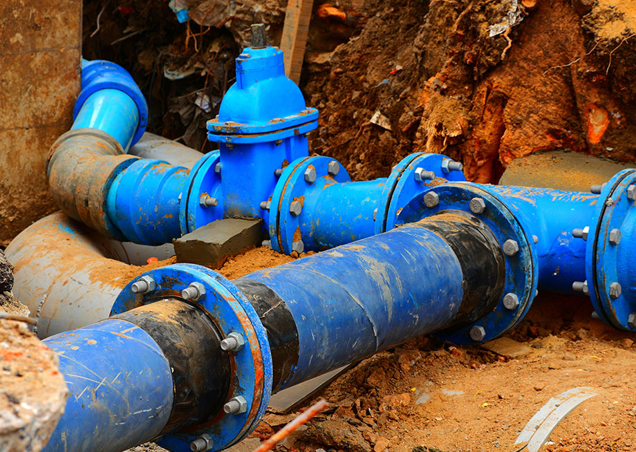 Sewer Line Replacement in Englevale